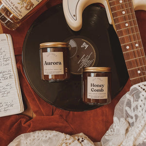 Daisy Jones and the Six Honeycomb Candle - Honey Soy Candle