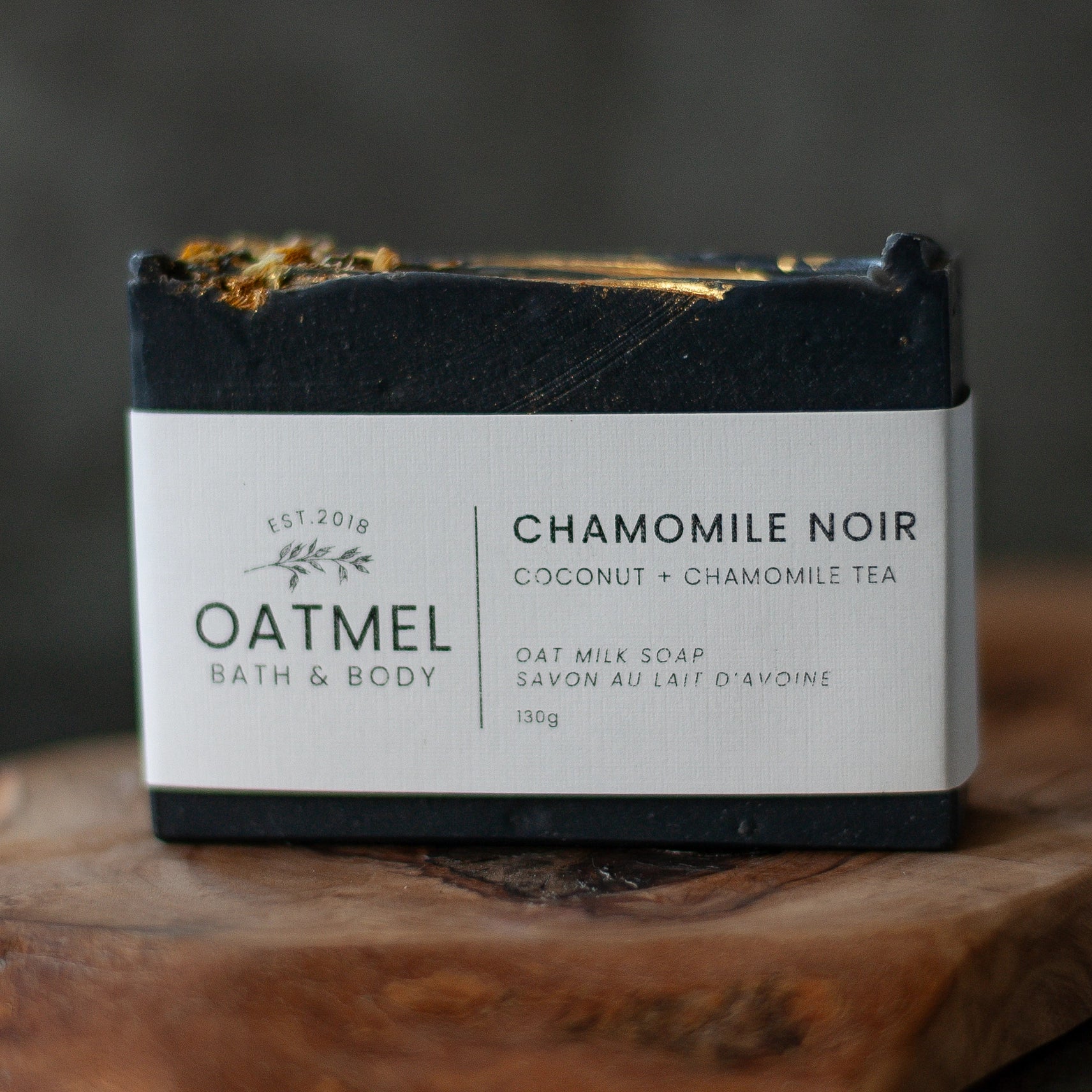 Chamomile Noir Oat Milk Bar Soap