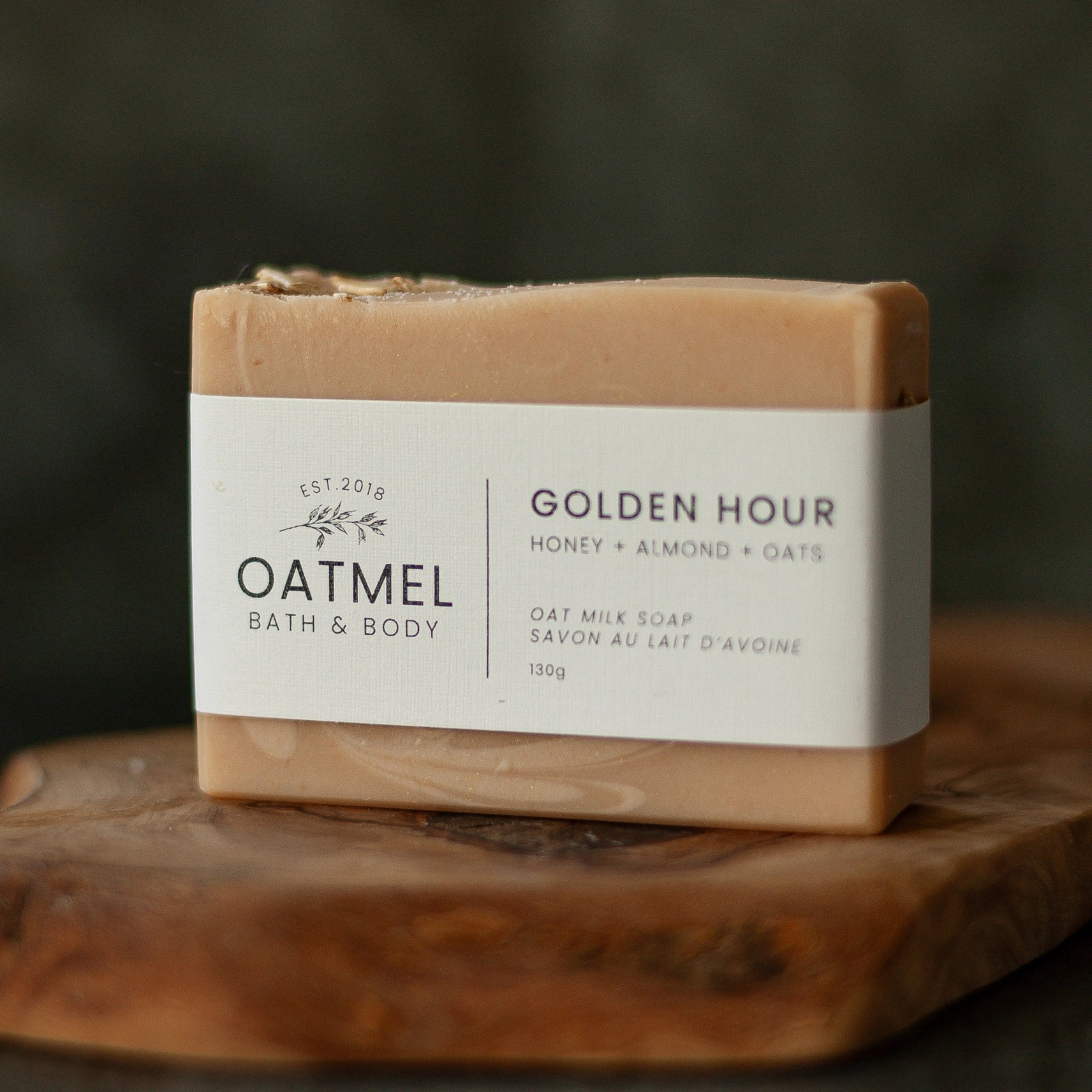 Golden Hour Oat Milk Bar Soap