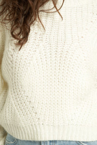 the April Round Neck Knit Sweater