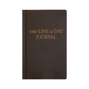 One Line A Day Fabric Journal