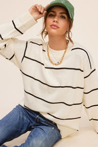 the Olivia knit - ivory