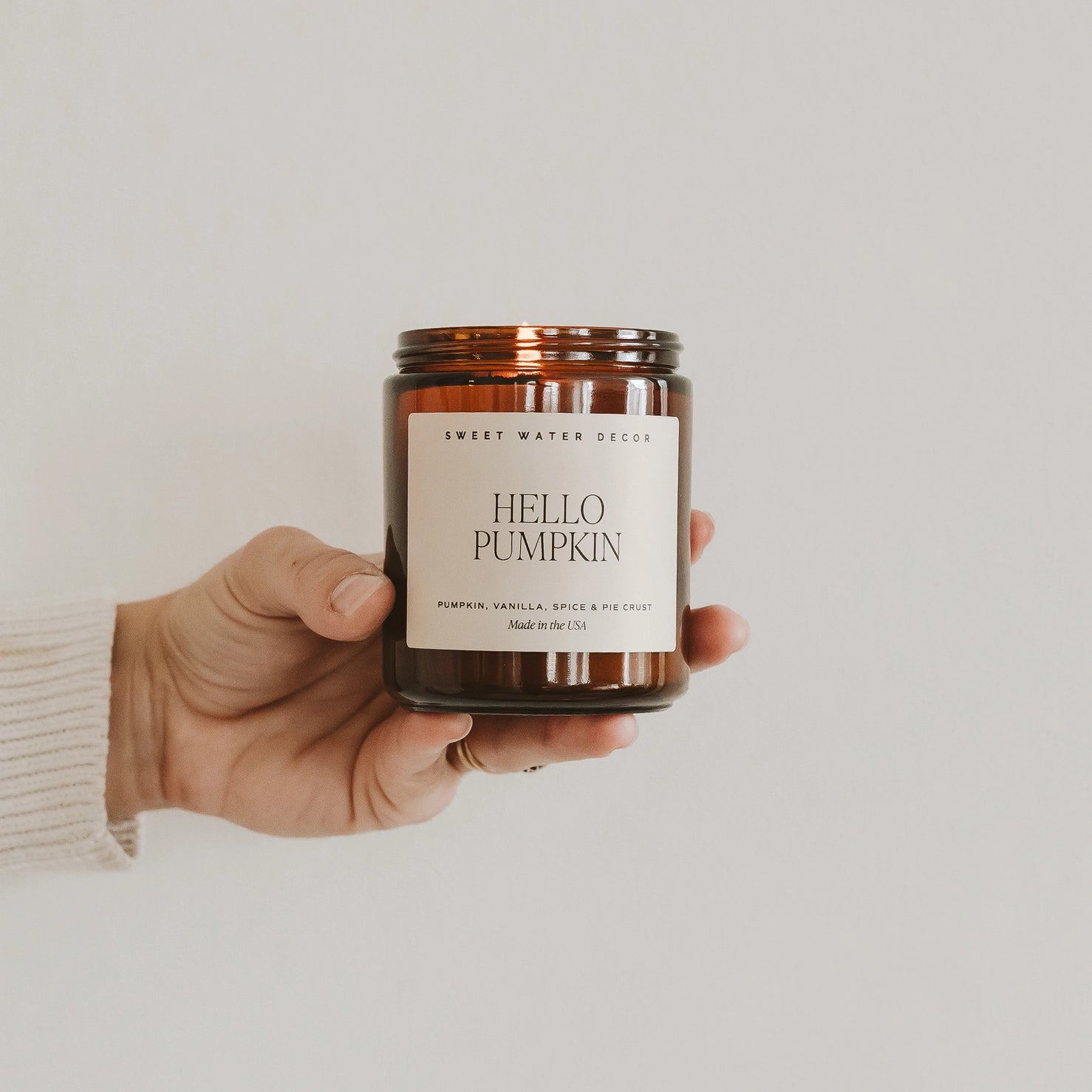 Hello Pumpkin 9 oz Soy Candle