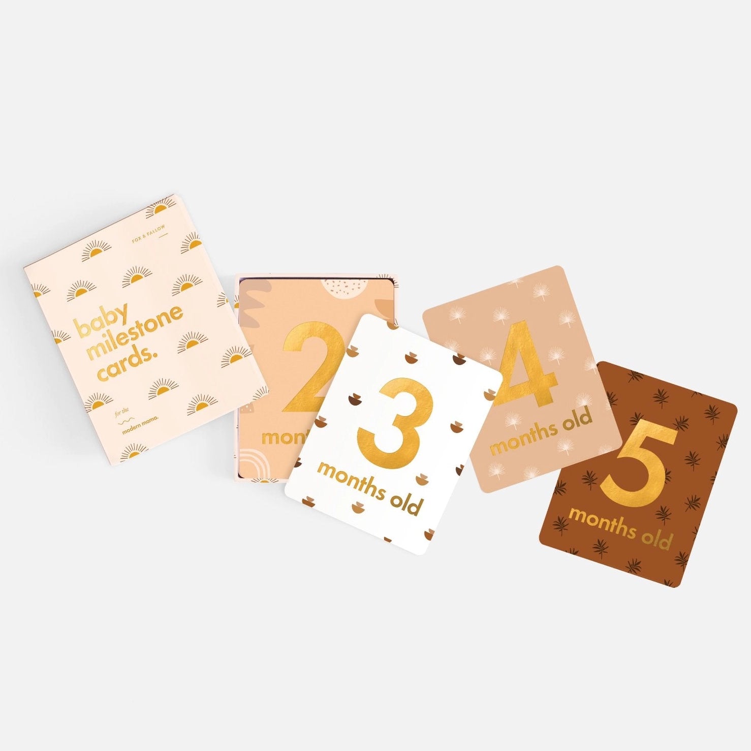 Baby Milestone Cards - Boho