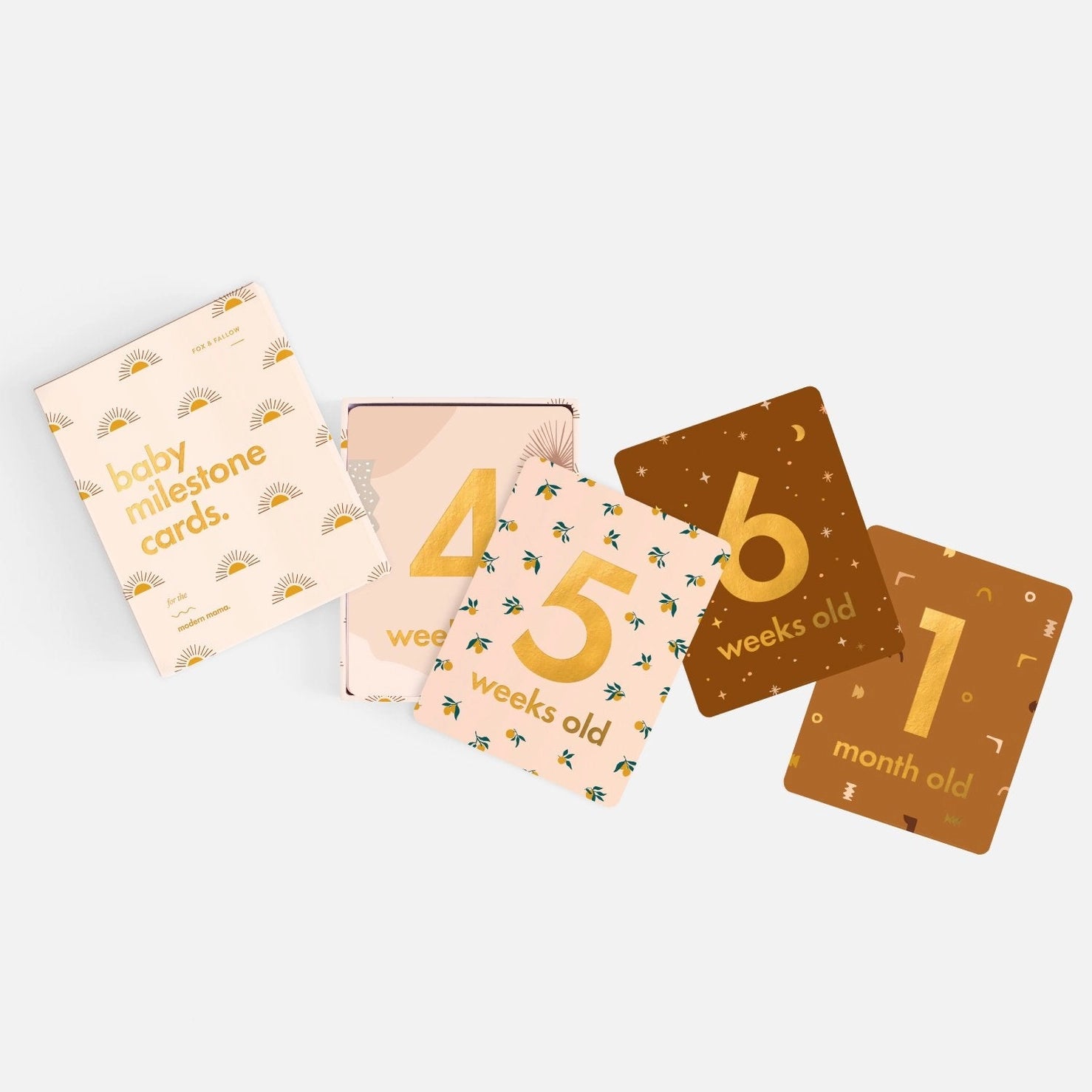 Baby Milestone Cards - Boho