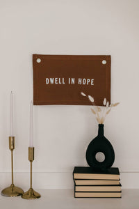 Dwell in Hope Banner- S | Christian Wall Decor | Banner