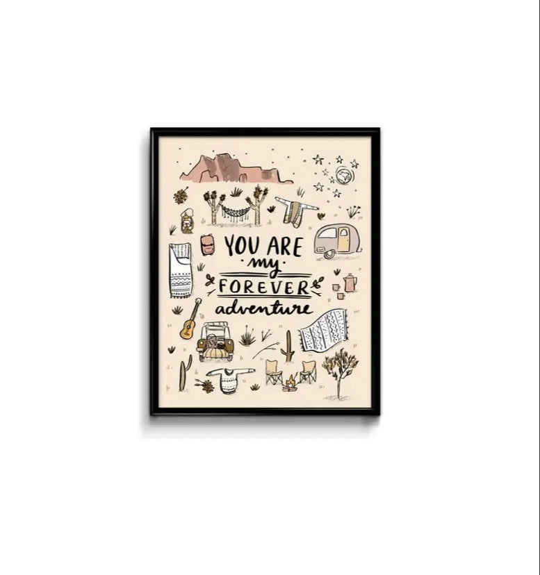 Forever Adventure Art Print