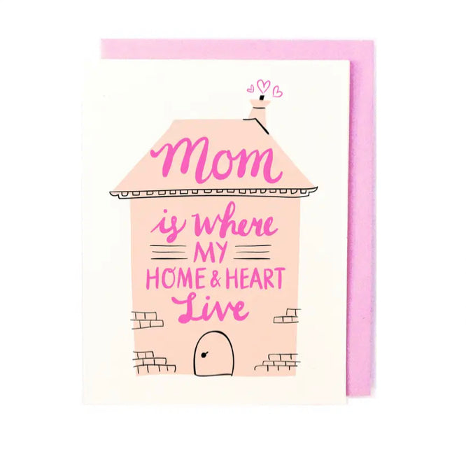 Mom is Home Card