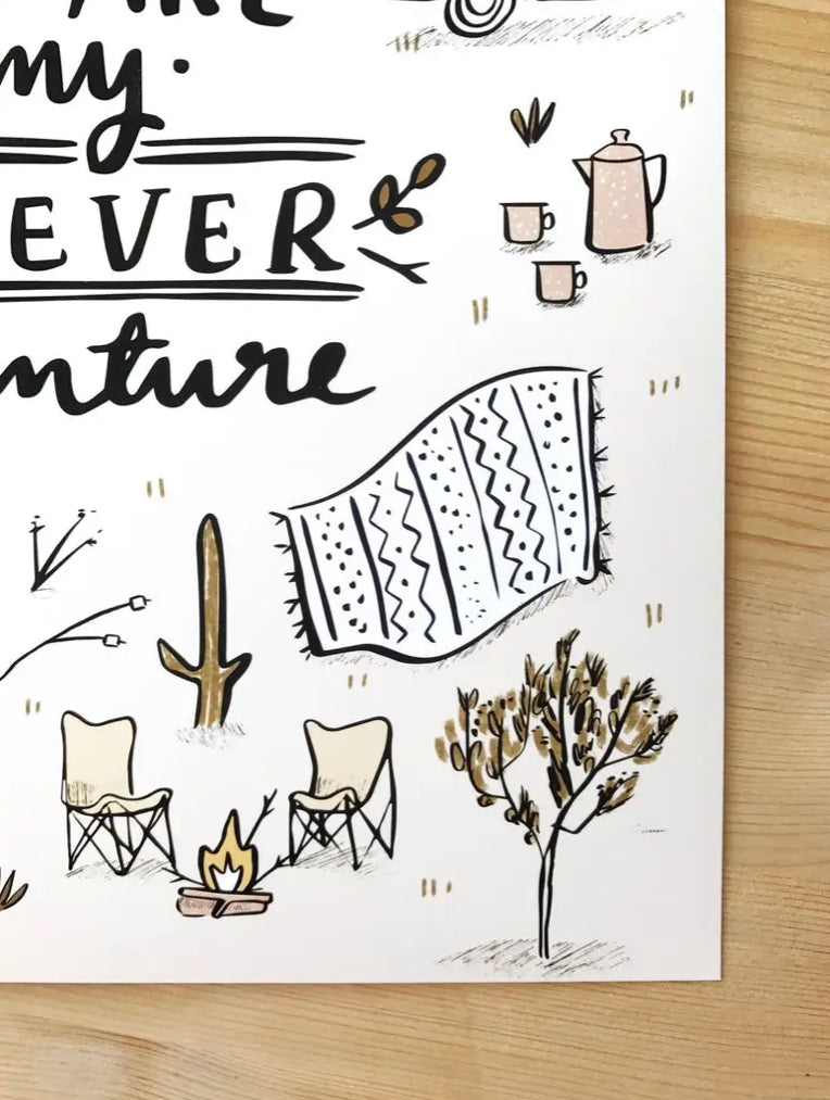 Forever Adventure Art Print