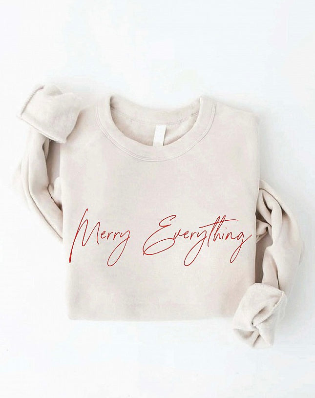 Merry Everything sweatshirt