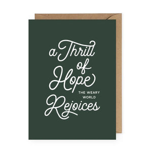 Thrill of Hope Card