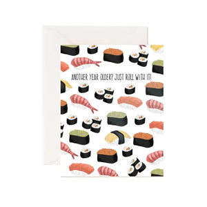 Another Year Older? Just Roll With It - Greeting Card