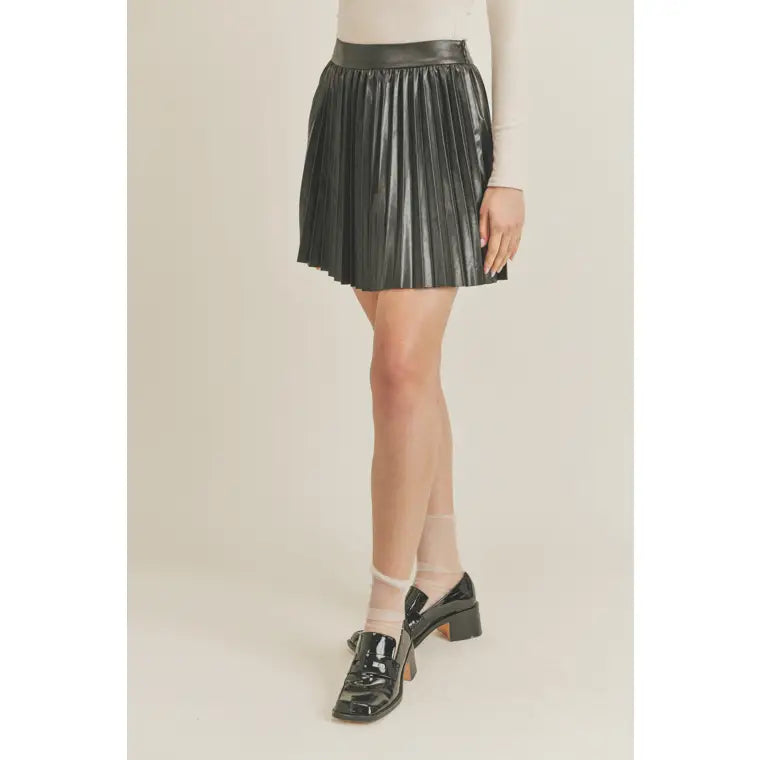 the Brooklyn pleated skirt