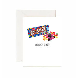 Congrats Smarty - Greeting Card